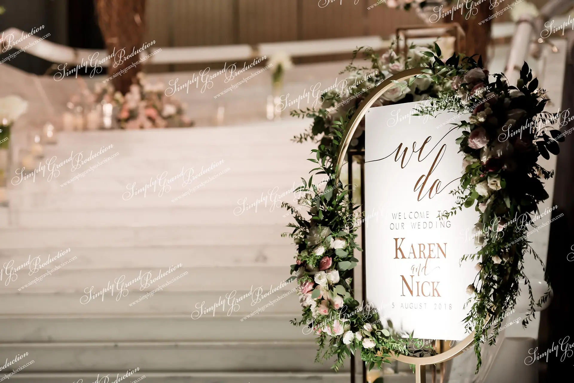 Simply_Grand_Production_welcome_sign_wedding_decoration_InterContinental_1_2